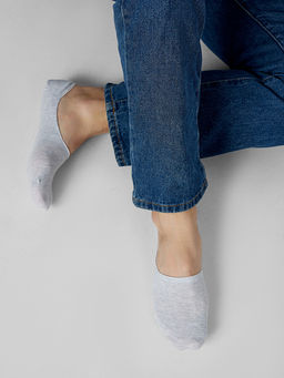 Цена за 5 пар! Подследники мужские серого цвета