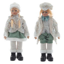 Игрушка набивная "Девочка/Мальчик" (муз, движ), L20 W11 H44 см, 2в.