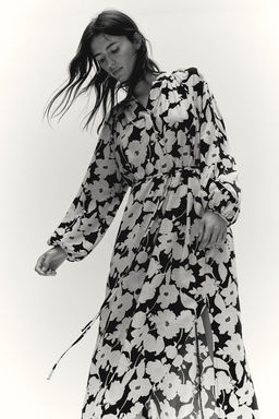Vestido con mangas globo - H&m фото 2