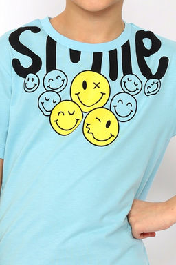 CRB wear/ CSKB 63825-43-412 Футболка для мальчика,голубой/Ex.Cherubino  фото 4