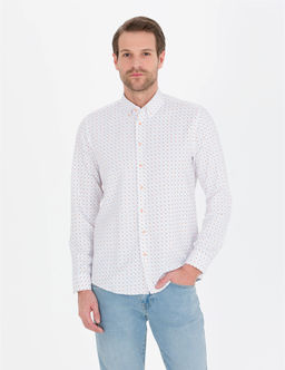 Pembe Slim Fit Uzun Kollu G_mlek