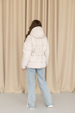 Куртка женская зимняя 24404 (бежевый) - Kankan фото 22