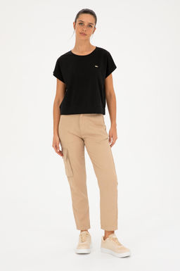 U. S. Polo Assn / Женская черная футболка - U.s. polo assn фото 4