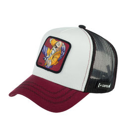 Бейсболка CAPSLAB арт. CL/DBZ2/1/KAM7 Dragon Ball Kame (белый / бордовый)