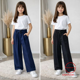 Школьные брюки для подростков с высокой посадкой