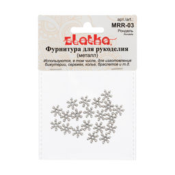 Zlatka Рондель MRR-03 10 мм 20 шт 01 под античное серебро  фото 3