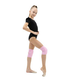 Наколенники для гимнастики и танцев Grace Dance, с уплотнителем, р. M, 11-14 лет, цвет розовый фото 3