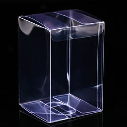 Цена за 5 шт. Складная коробка из PVC 8 х 8 х 12 см