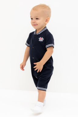 Crockid _ КР 6547/индиго к548 полукомбинезон д/мал яс фото 4