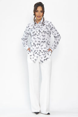 Рубашка Надель  (белая/собаки) Б13843-16М - Lt collection фото 26