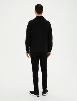 Siyah Slim Fit Jean Pantolon