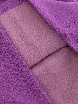 Шапка жен. шерсть+акр LB-N88039 violet - Labbra фото 4