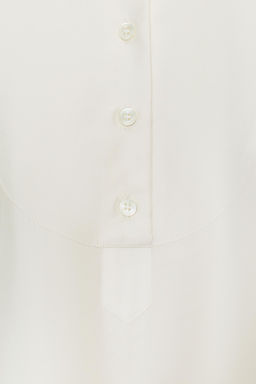 100% SILK BIB SHIRT ZW COLLECTION LIMITED EDITION - Zara фото 7