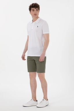 Erkek Regular Fit Polo Yaka Beyaz Basic Ti__rt Sepette S_rpriz _ndirim - U.s. polo assn фото 4