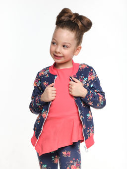 Футболка для девочки UD 0738 коралловый - Mini maxi фото 4