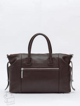 Сумка женская кожаная 1061C coffee Polina&Eiterou