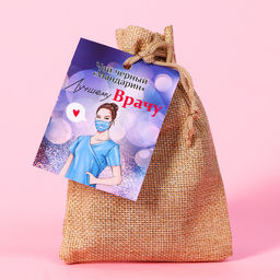 Чай чёрный Лучшему врачу, со вкусом мандарина, 30 гр