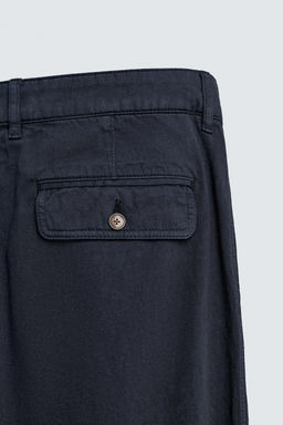 PANTAL?N STRAIGHT FIT LAVADO / Azul - Zara фото 9