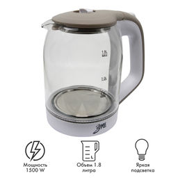 Чайник стеклянный элект. арт. 258-01 - Полимербыт фото 3