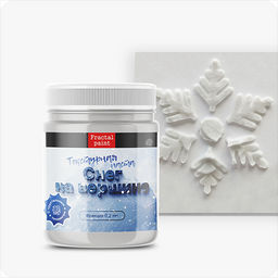 Текстурная паста Снег на вершине 50 мл