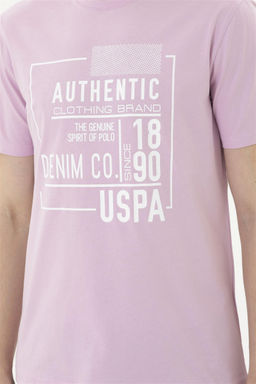 Мужская розовая футболка - U.s. polo assn фото 6