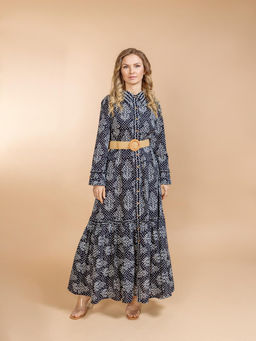 Платье (хлопок) №25-582-2 (Лето-2025) - Ганг фото 2