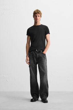 BAGGY JEANS WITH SEAM DETAIL - Zara фото 11