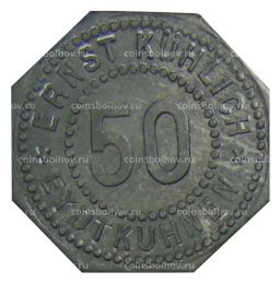 50 пфеннигов Германия  Нотгельд Эрнст Кехлич