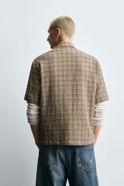 TEXTURED STRUCTURE SHIRT - Zara фото 3