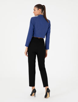 Брюки Carrot Fit черные