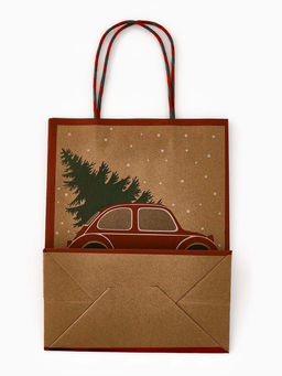 Набор подарочных пакетов «Подарок», 3 шт., 26×30×9 см, 31×40×11.5 см, 18×23×10 см