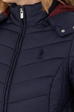 Женское темно-синее пальто Неожиданная скидка в корзине - U.s. polo assn фото 7