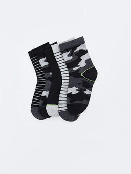 ?izgili Erkek ?ocuk Soket ?orap 5li - Waikiki фото 2