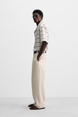 CHECK EMBROIDERED SHIRT - Zara фото 4