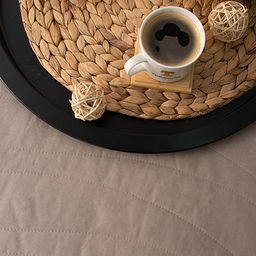 Покрывало стеганое 215х240 Традиция, поплин, 100% хлопок, Винтаж ВБ 215х240  фото 4