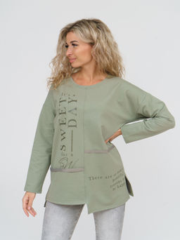 888 Туника "Св.олива"