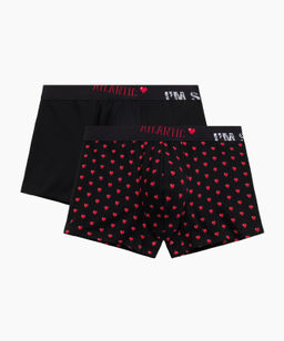 ATLANTIC 2GMH-028 Трусы шорты So Happy - набор 2 шт. черный фото 8