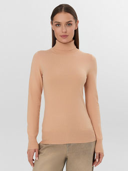 Водолазка женская бежевая