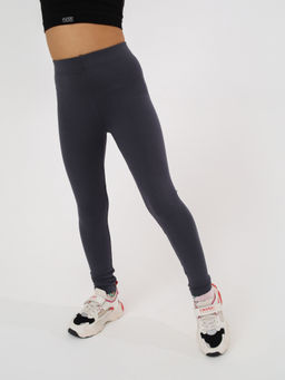 Лосины BAMBUK утепленные детские, графит - Inzibe фото 2