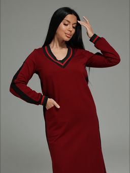 Дебора платье женское (бордо)