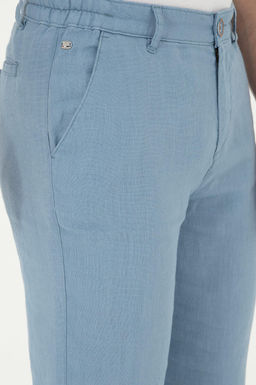 Мужские брюки из парусины цвета индиго - U.s. polo assn фото 6