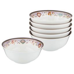 НАБОР САЛАТНИКОВ ЛЮЦИЯ 6 ШТ. ВЫСОТА=6,5 СМ. ДИАМЕТР=15 СМ.