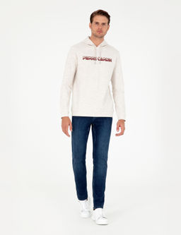 Bej Regular Fit Sweatshirt - Pierre cardin фото 4