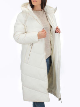 126 WHITE Пальто зимнее женское (200 гр. холлофайбер) - Fashion фото 6