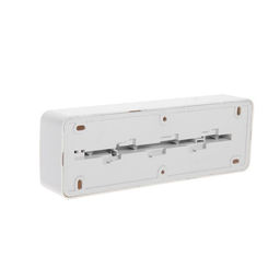 Розетка Smartbuy «Юпитер», 16 А, четырехместная, открытая, с з/к, белая