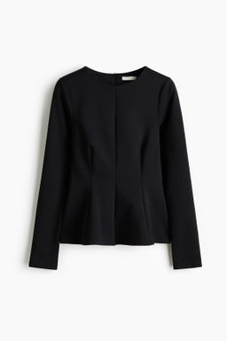 Top de punto con peplum - H&m фото 2