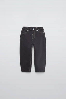 TOPSTITCHED TWILL TROUSERS - Zara фото 2