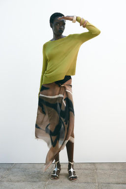 FINE KNIT SWEATER - Zara фото 14