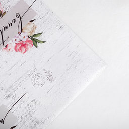 Цена за 10 шт. Бумага упаковочная крафтовая «Нежность», 50 х 70 см