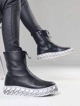 Ботинки 365.L.icebergw. black / Шерсть